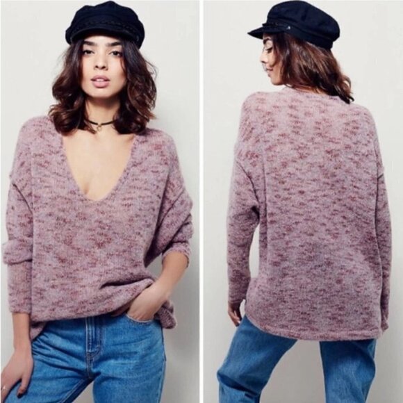 Free People Stella Softly V neck Sweater - Picture 2 of 8